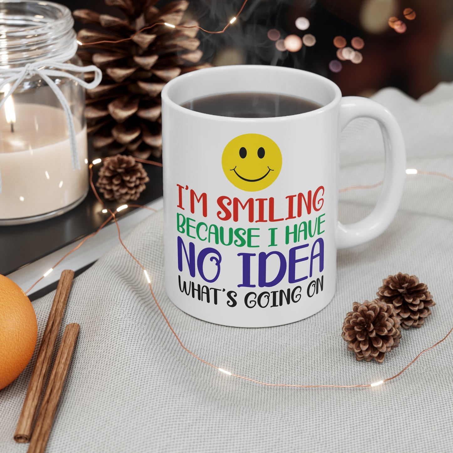 Funny 'No Idea' Mug