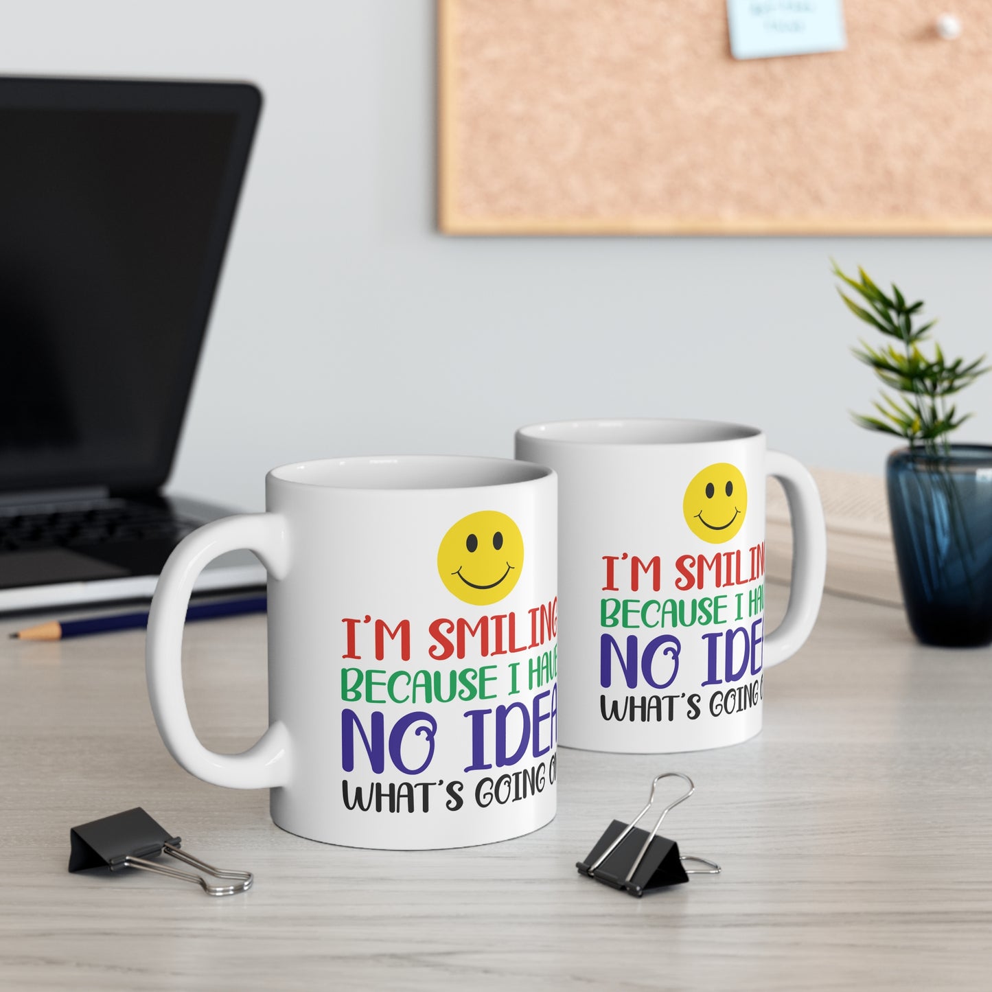 Funny 'No Idea' Mug