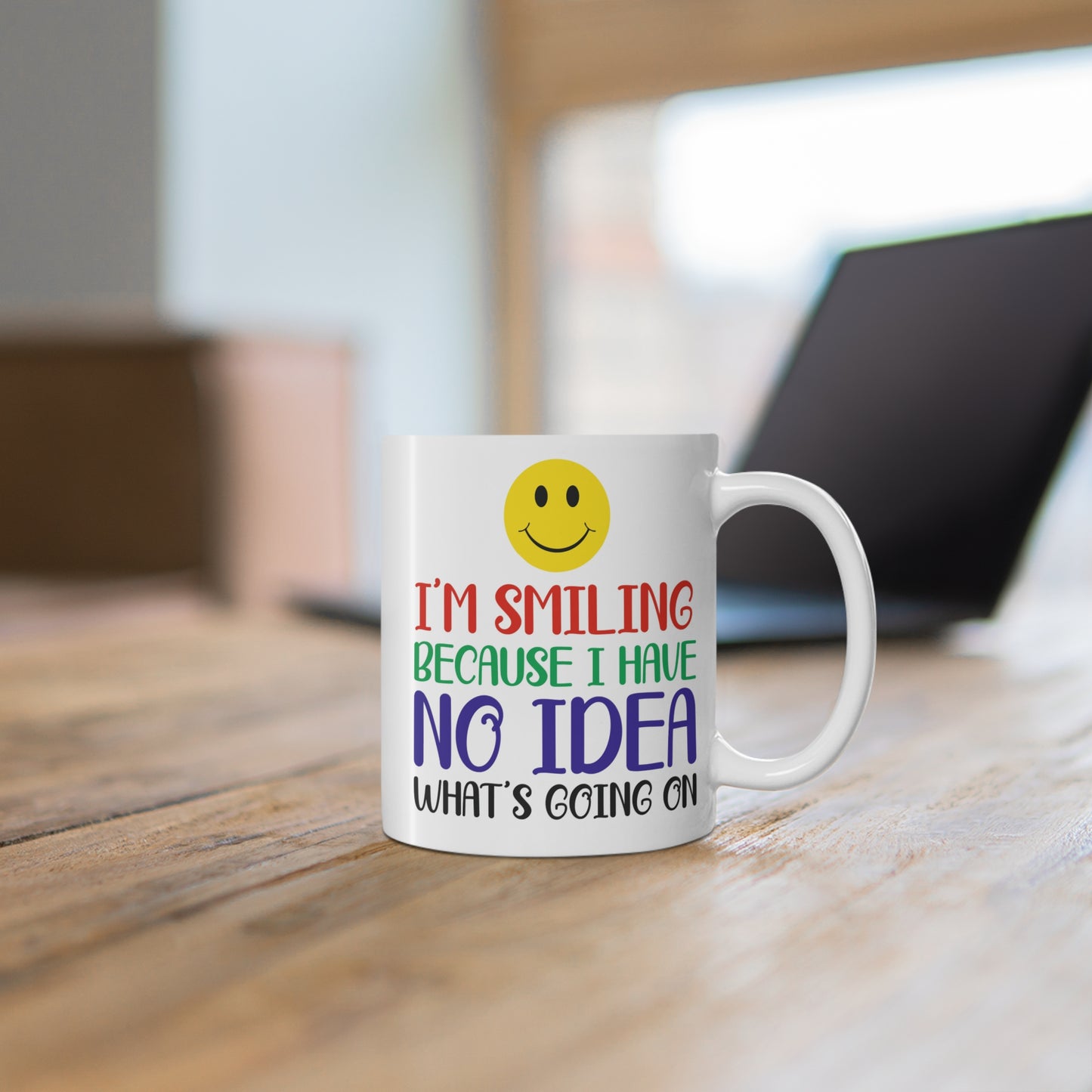 Funny 'No Idea' Mug