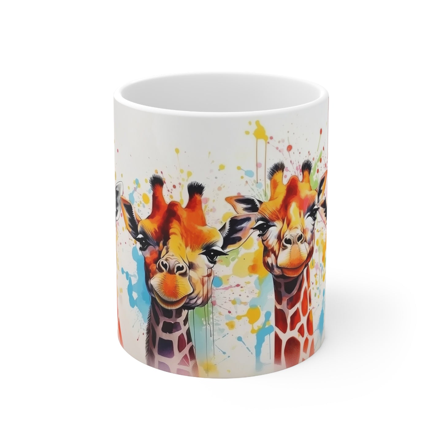 Cheeky Giraffes Coffee Mug