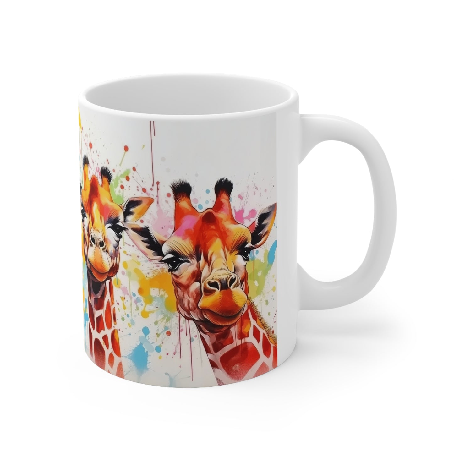 Cheeky Giraffes Coffee Mug